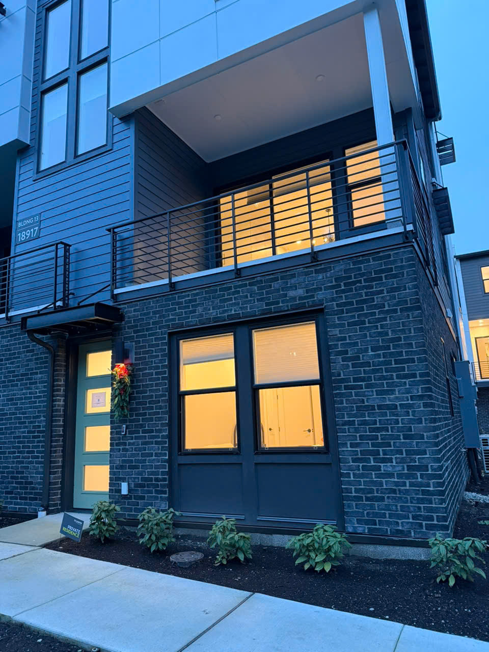 Office Exterior Night